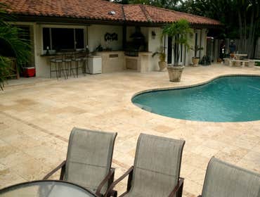 ABK Tile & Marble Inc. It takes no time at all to transform your outdoor patio into a beautiful space that you'll love to show off. The expertise of AB