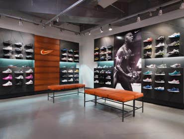 Nike Show room fit out at Macys Hearld Square