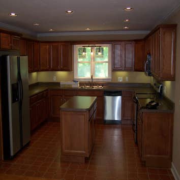 Kitchen from frame only