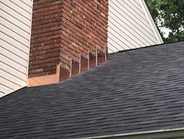 Copper flashing