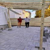 Photos by Rojas Landscaping & Handyman Services LLC #1 Preasure Threated Wood Horizontal Fence Installation
Exterior Fire Place
Paavers Patio/walkway