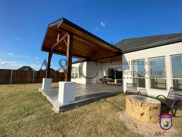Photos by A&c Construction & Remodeling #8 cedar patio cover