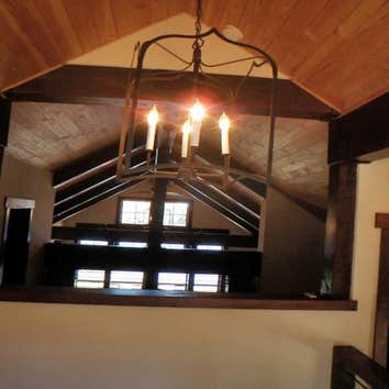 Top of the catwalk, entering the loft