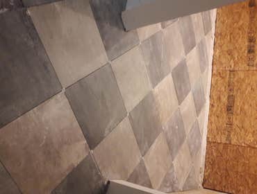 24"×24" at 45 degrees