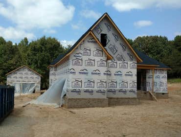 framing crsftsman style home