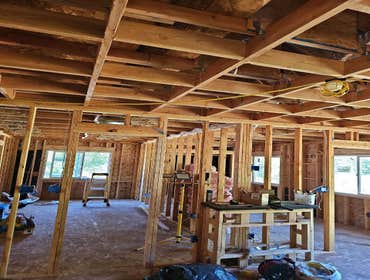 Fine Design Remodeling resume painting, frame, tile, cabinet install, shower, more.