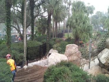 Grand Cypress Pool Fence