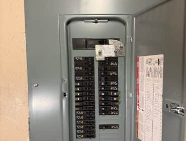 New 200 amp panel with interlock kit