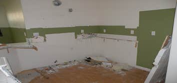 Random Before and Afters Major REO Flip renovations by Aaron Amuchastegui Construction. Aaron Amuchastegui supervises approximately 200 projects per y