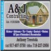 A&J Contracting logo