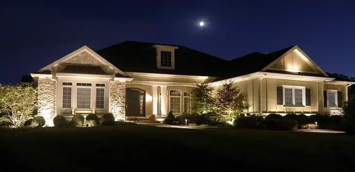 Photos by C and B Electrical Services Inc #1 Exterior landscape lighting.