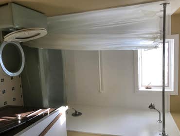 Befor & After Bathroom. Straight out of the 1950's - Welcome to this century.