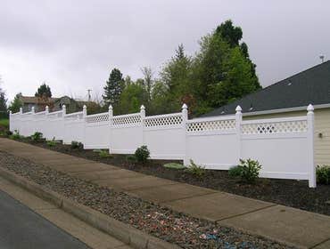 Vinyl Fence
