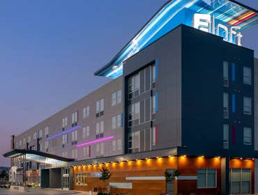 Aloft Hotel Aloft Hotel is a new ground-up contemporary hotel that features 63,298 square feet, four stories, and 127 rooms. The Aloft Hotel provides c