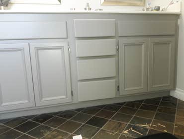 Photos by Freedom Painting #1 Clean,chalk Prime and seal with shellac based primer,finish two coats Pro Industrial
Custom color