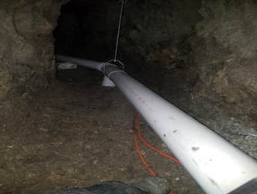 Commercial drain tie-in