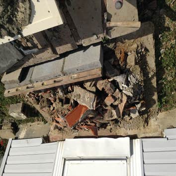 One hindered year old stone rebuild