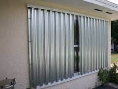 Photo(s) from Tony's Remodeling Hurricane Accordion Shutters and Panels