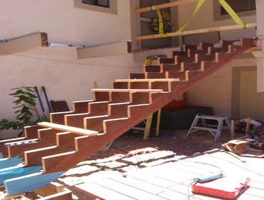 Photos by Ray H. Logan Owner and Operator #24 Rebuild Stairs
