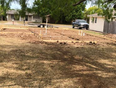 New plumbing construction