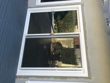 New sliding glass door
