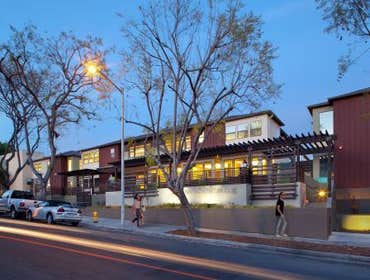 Hayworth House Hayworth House is a green renovation of a 1950s apartment building in West Hollywood. Hayworth House will be certified by Green Communi