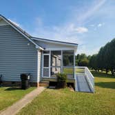 Trex Screened Porch with Ramp