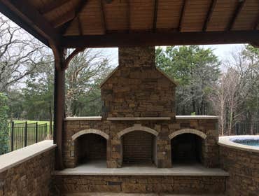 Outdoor Fireplace