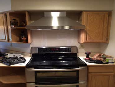 Kitchen appliance install