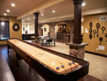 SHUFFLE BOARD AND COLUMNS
