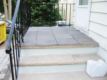W.orange exterior remodeling This is a beautiful, front end. whit rebuil steep, new tiles, bottom wall stucco, paver around front steep and more...