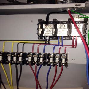 Wiring of hot water heater