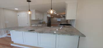 Photos by Castle Headquarters Inc #2 Full kitchen renovation with open concept