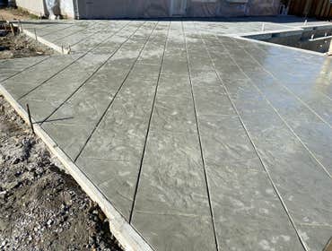 Photos by Illice Concrete Inc #1 Diamond design Driveway with pavers