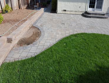 Cupertino Paver Installation