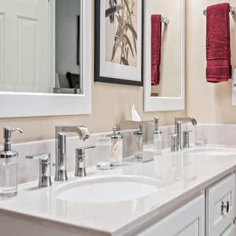 Simple Bath + Kitchen