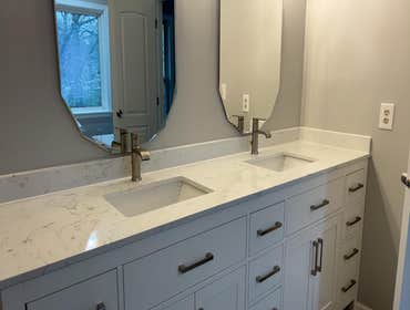 Complete Home Remodel Project This project involved a full-scale renovation of a home, transforming it into a modern, functional, and stylish living sp