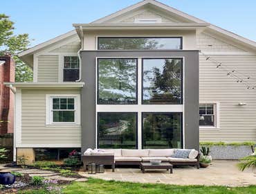 Rear Staircase Addition with Kitchen and Basement Renovation