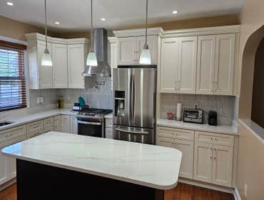Photos by Jc Construction Ny Corp #1 Kitchen/basement Restoration after water damage