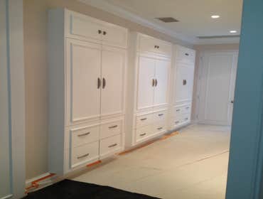 3 Built-in File cabinets
