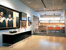Loft Space Ravenswood Entire custom loft redesign for a couple. Project was features in Chicago Magazine