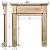 Fire Place Mantel