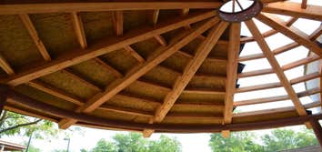 Tulsa Zoo - Rhino Exhibit Viewing Canopy