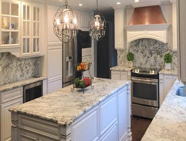Leathered Kitchen countertops