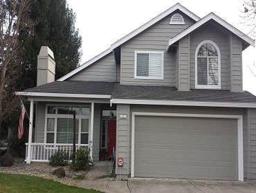 Exterior painting after