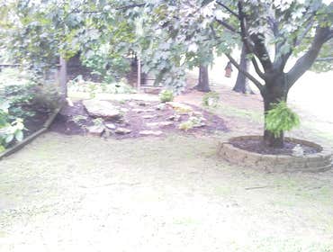 french drain, landscape