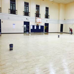 Photos from A Plus Flooring Llc Gym area and cafeteria
7000 sf
Sand and refinish with 4 coats of gloss finish water base