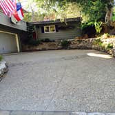 New Exposed Aggregate Concrete Driveway
