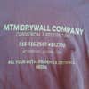 MTM Drywall Company logo