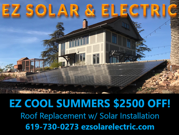 2500 OFF! Roof Replacement with Solar Installation